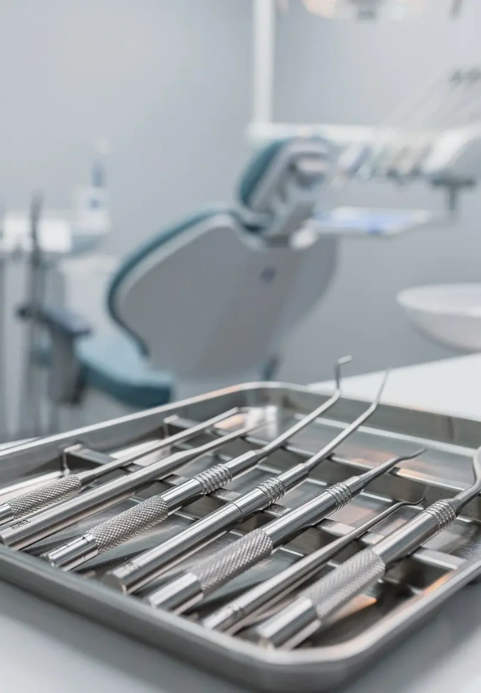 Mirror polished German stainless steel dental spreaders and pluggers